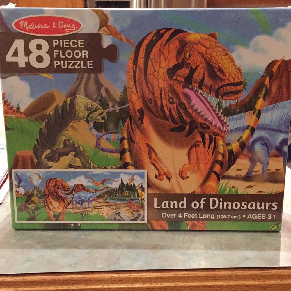 Melissa & Doug Dinosaur puzzle